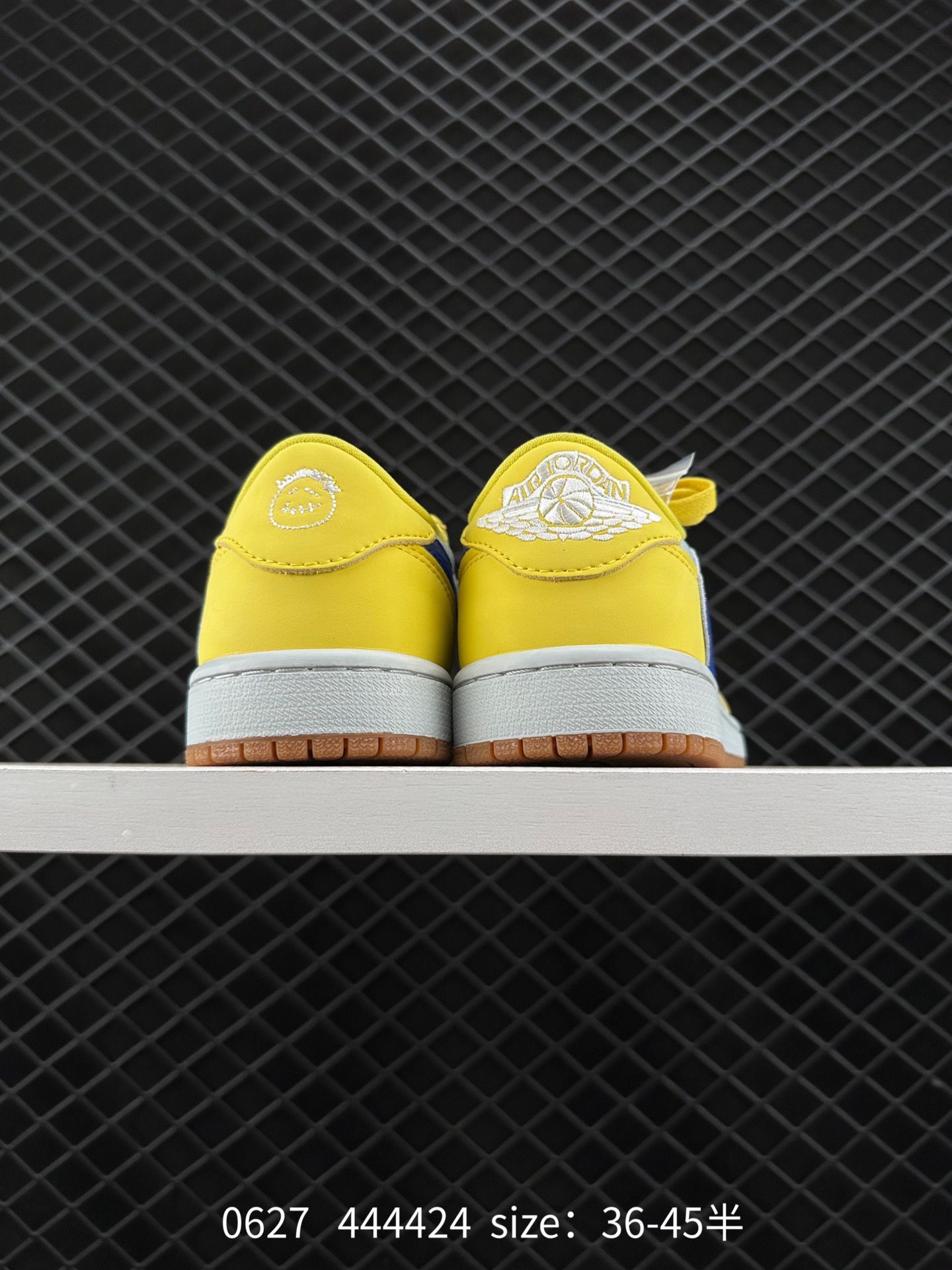 Fragment Design x Travis Scott x Nike Air Jordan 1 Low OG SP”Military Blue”